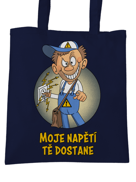 Moje napětí taška French Navy