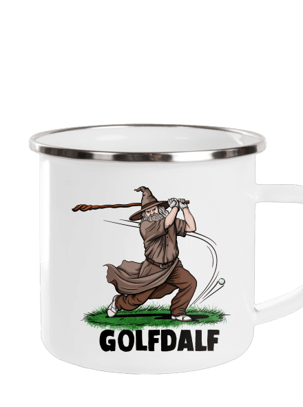 Golfdalf plecháček White