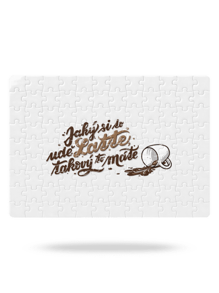 Latte puzzle White