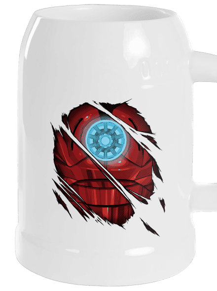 Ironman půllitr White