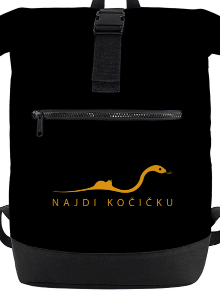 Najdi kočičku batoh Black