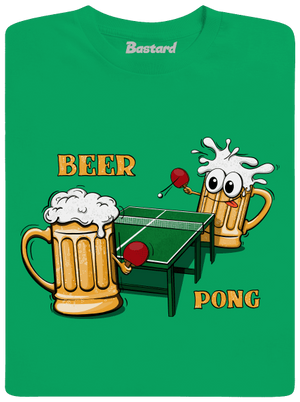 Beer pong pánské tričko Kelly Green