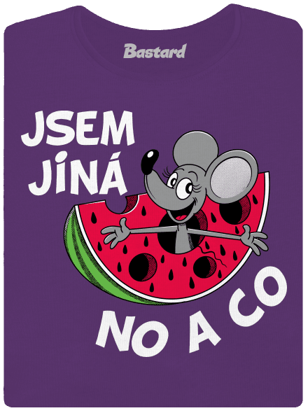 Jsem jiná dámské tričko premium Purple