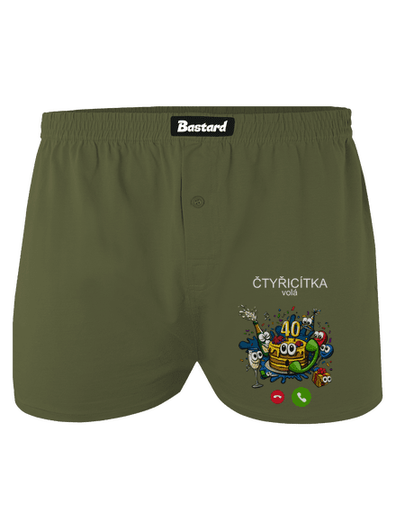 Narozeniny volají pánské trenky Khaki