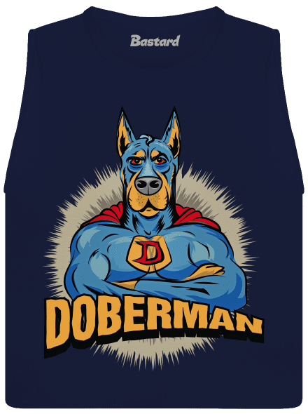 Doberman dámské tílko volné Navy