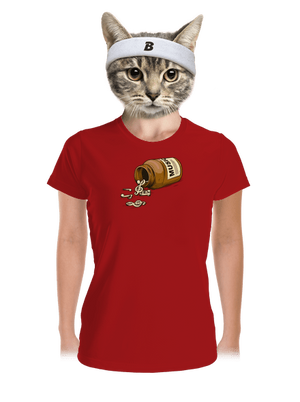 Music Pills dámské sportovní tričko Red Mal