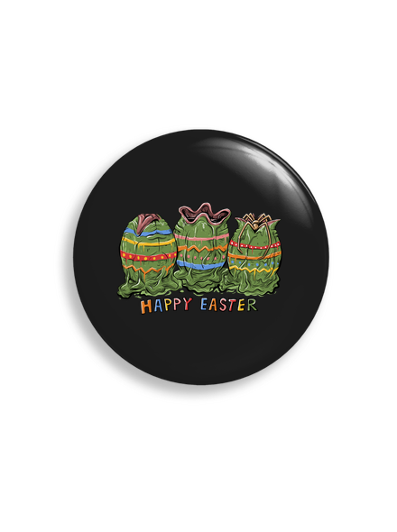 Happy Easter placka uni