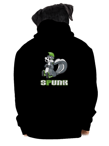Spunk pánská mikina na zip Black