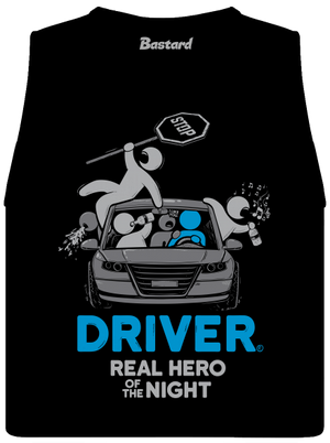 Driver dámské tílko volné Black