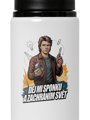 B19: MacGyver lahev na vodu White