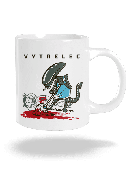 Vytřelec velký hrnek White