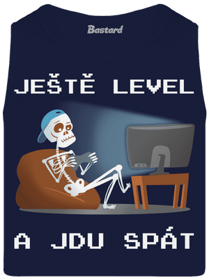 Ještě level pánské tílko French Navy