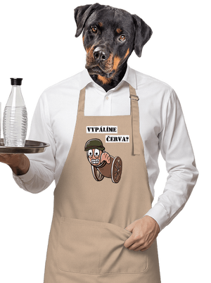 Vypálíme červa? zástěra Rope