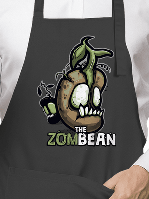 Zombean zástěra Dark Grey