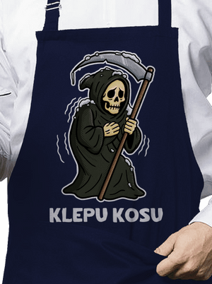 Klepu kosu zástěra Navy