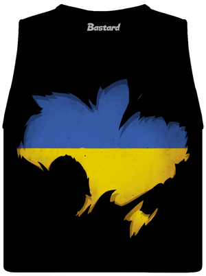 Ukrajina - Inside dámské tílko volné Black