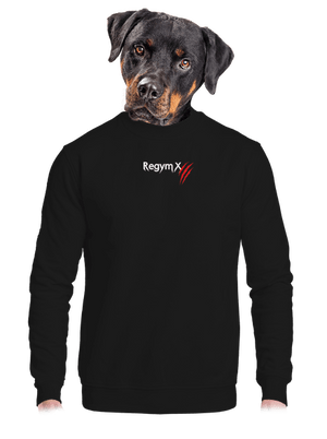unisex mikina bez kapuce