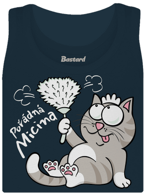 Macek a Micina dámské tílko klasické Navy