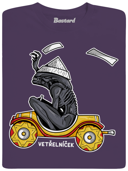 Vetřelníček pánské tričko Urban Purple