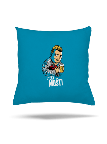 Dycky mošt polštář Blue Turquoise