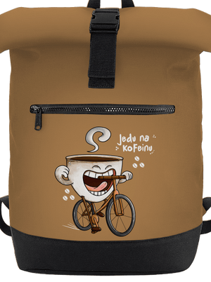 Jedu na kofeinu batoh Caramel