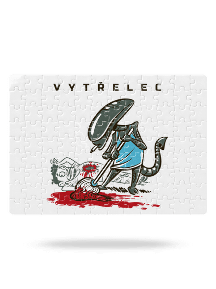 Vytřelec puzzle White