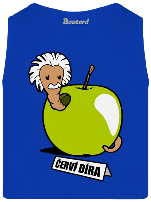 Červí díra pánské tílko Royal Blue