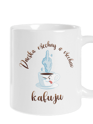 Všechno kafuju klasický hrnek White