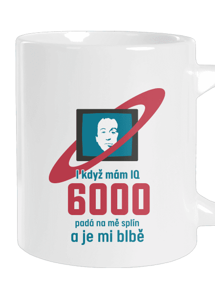 IQ 6000 velký hrnek White