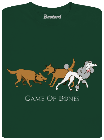 Game of Bones pánské tričko Bottle Green