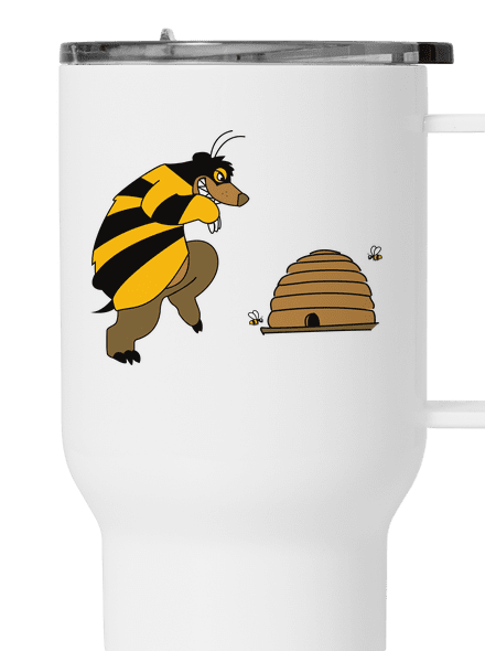 Pan včelka termohrnek White