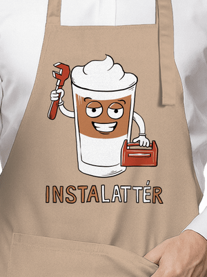 Instalattér zástěra Rope