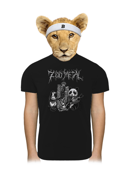 ZOO metal dětské sportovní tričko Black