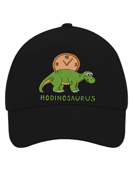 Hodinosaurus kšiltovka baseballka Black