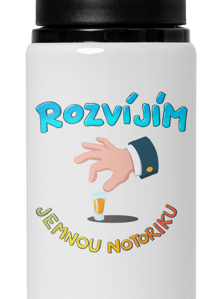 Jemná notorika lahev na vodu White