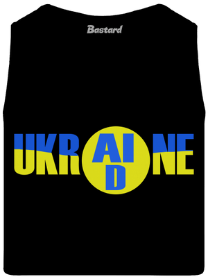 Ukrajina - AID pánské tílko Black