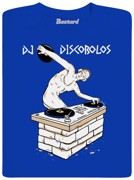 DJ Discobolos dětské tričko Royal Blue