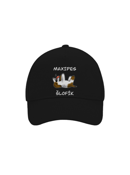 Maxipes Šlofík kšiltovka baseballka Black