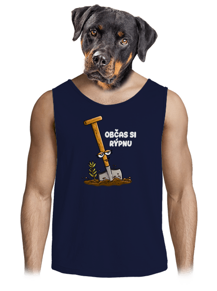 Občas si rýpnu pánské tílko French Navy