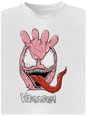 Vemenom pánské sportovní tričko White