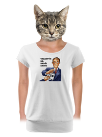 dámské tričko s lemem