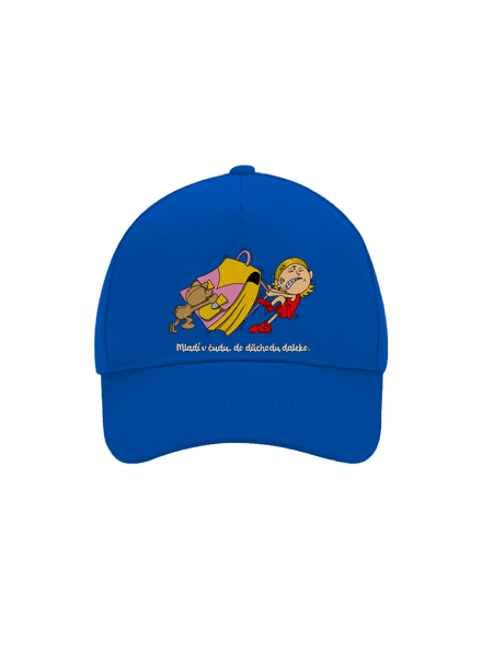 Školačka kšiltovka baseballka Bright Royal