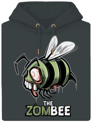 ZomBee unisex mikina premium Charcoal