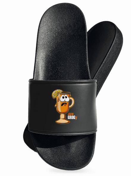 Jsem grogy pantofle Black