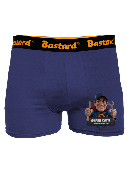 Super táta boxerky Blue Navy