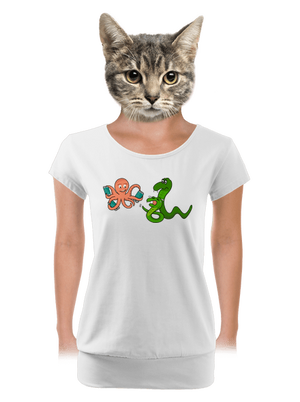 dámské tričko s lemem