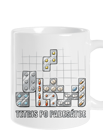 Tetris klasický hrnek White