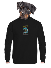 unisex mikina bez kapuce