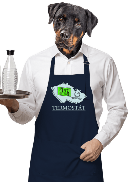 Termostát zástěra Navy