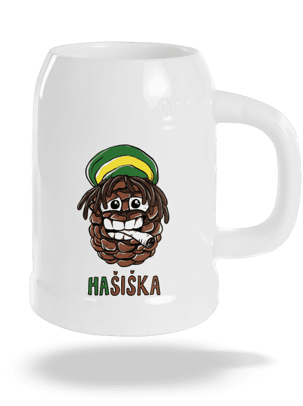 Hašiška půllitr White